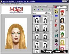 maggi hairstyles - Программа подбора причесок и макияжа