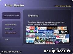 Tube Hunter Ultra автоматически скачивает и конвертирует видеофайлы